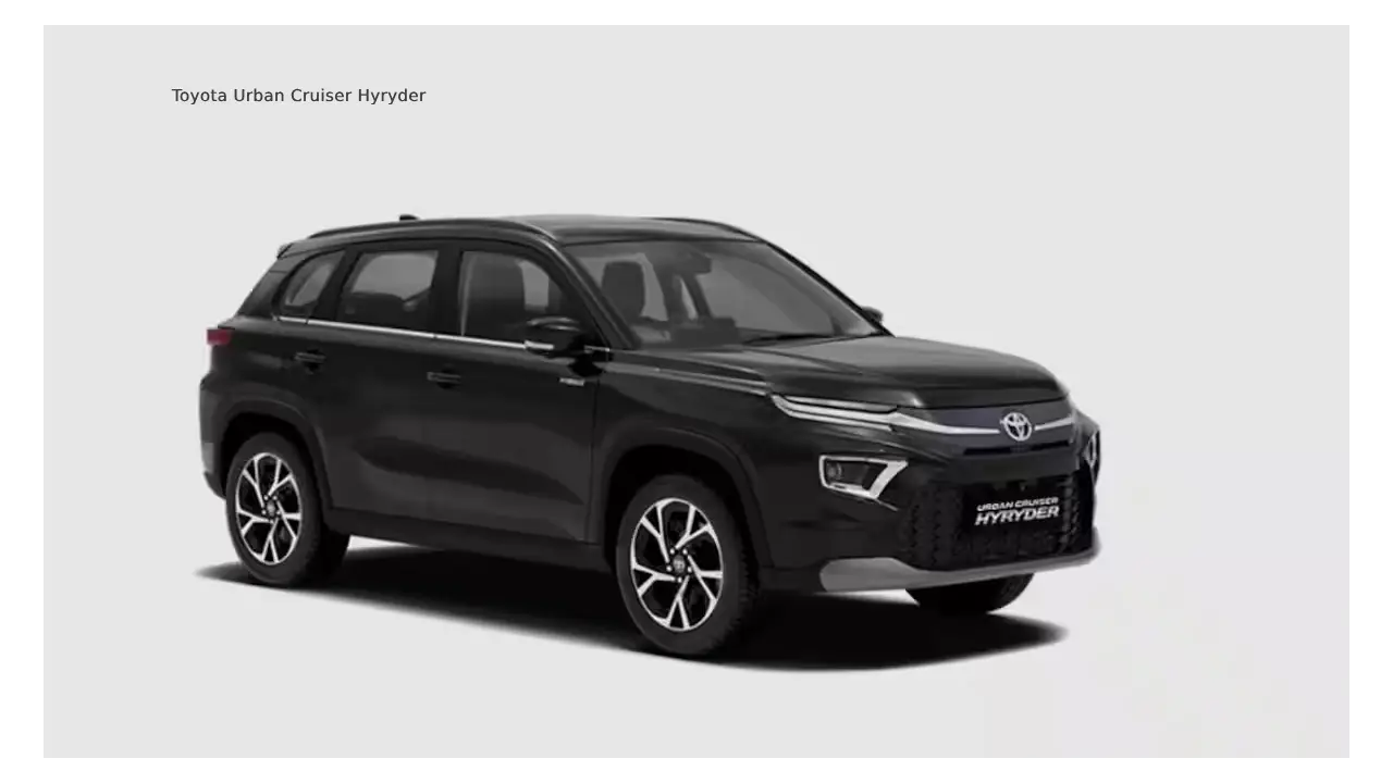 Toyota Urban Cruiser Hyryder